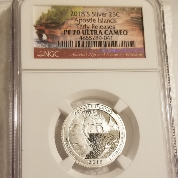 PF70 ULTRA CAMEO silver quarter NGC